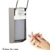 elbow operated soap disinfectant dispenser