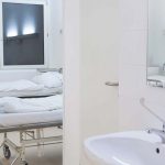 hospital bathroom cleaning