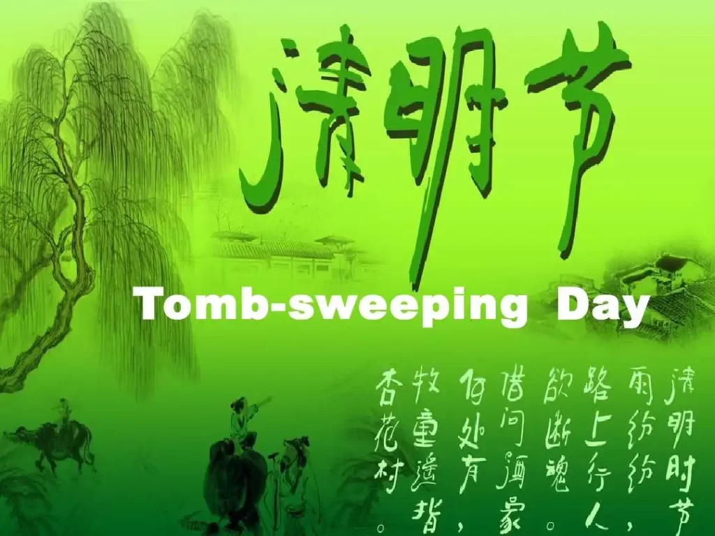 Tomb sweeping day